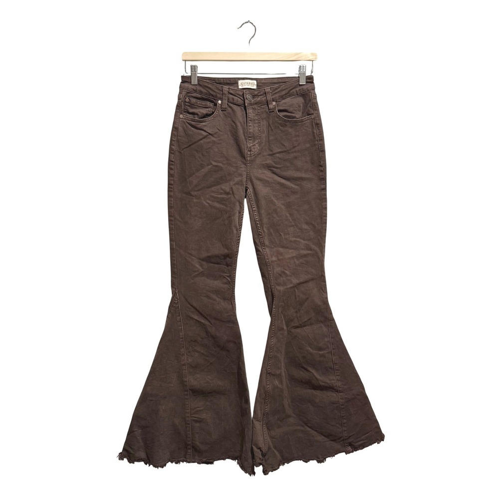 Shyanne Brown High Waisted Bell Bottom Flare Jeans Size 29